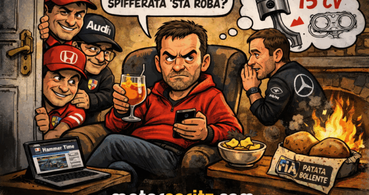 Spritz, camino acceso e la solita F1 che rovina la pace