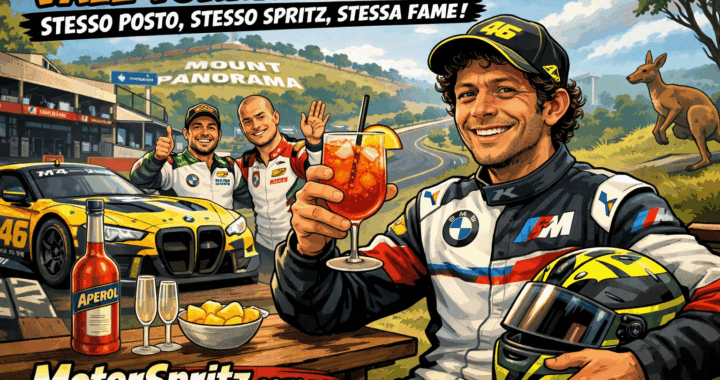 Vale torna a Bathurst: stesso posto, stesso spritz, stessa fame