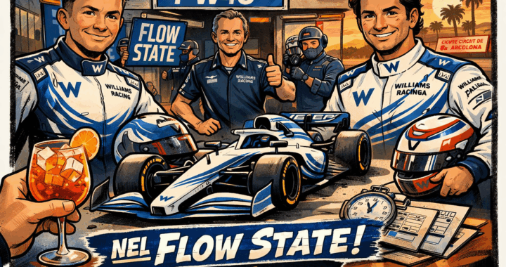 Spritz, livrea e stato zen: quando Williams entra nel Flow State