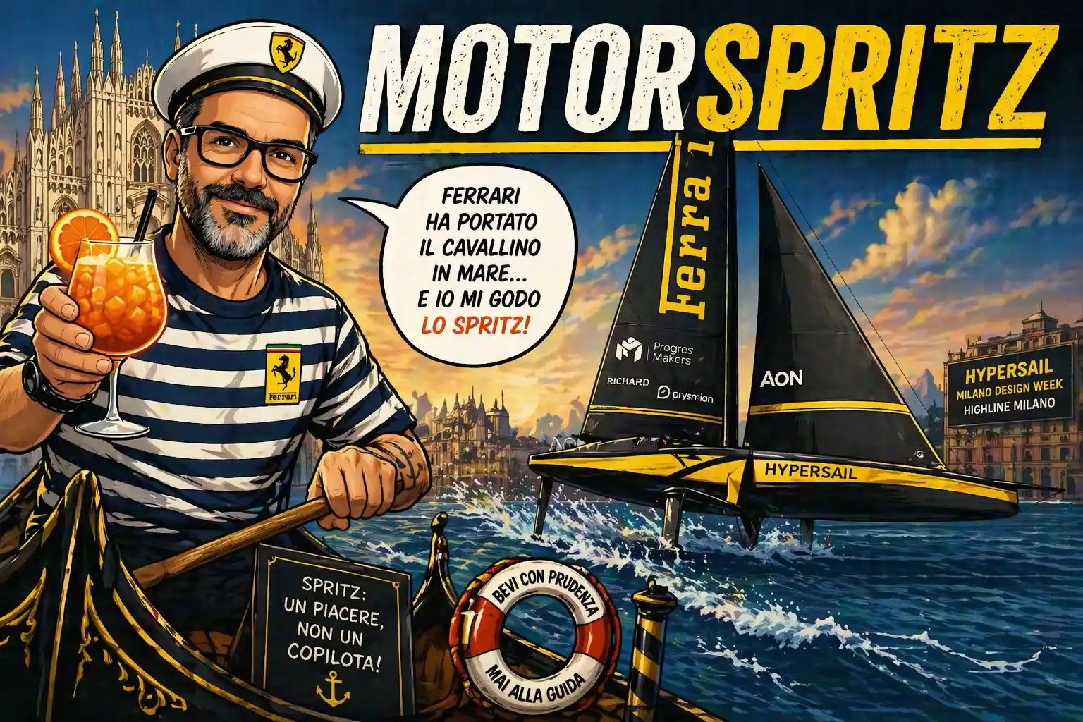 Onde, ghiaccio e Cavallino: cronache di uno spritz che voleva stare tranquillo